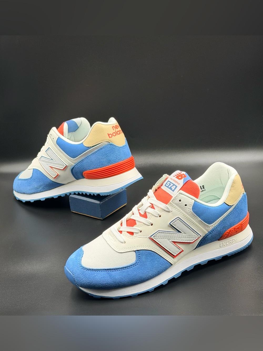 PROMO - New Balance 574 'Split Sail - Mako Blue' - SAMPLE - Picture 8 of 14
